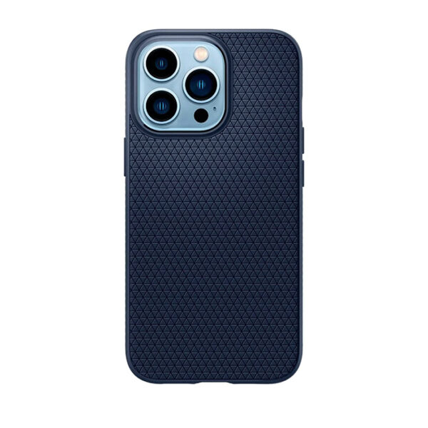 iPhone 12 için Deep Violet deri kılıf